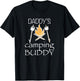 Daddy's camping buddy T-Shirt - T-Shirt | Black