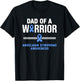 Dad Of A Warrior Angelman Syndrome Awareness T-Shirt - T-Shirt | Black