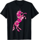 Pink Polka Dot Unicorn International Dot Day T-Shirt - T-Shirt | Black