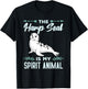 Harp Seal Is My Spirit Animal Men Women Kids T-Shirt - T-Shirt | Black