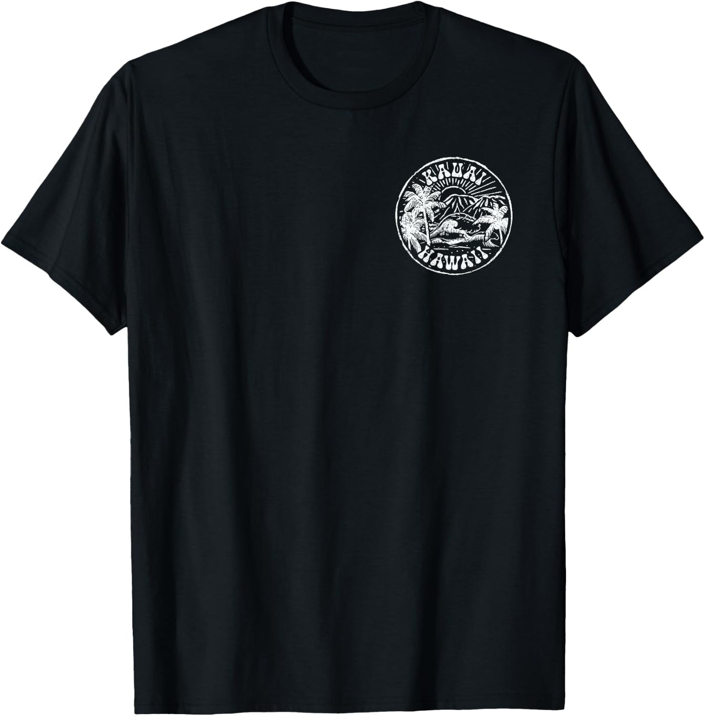 Kauai Hawaii T-Shirt - T-Shirt | Black