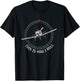 This Is How I Roll Funny Pilot Aviation Airplane T-Shirt - T-Shirt | Black