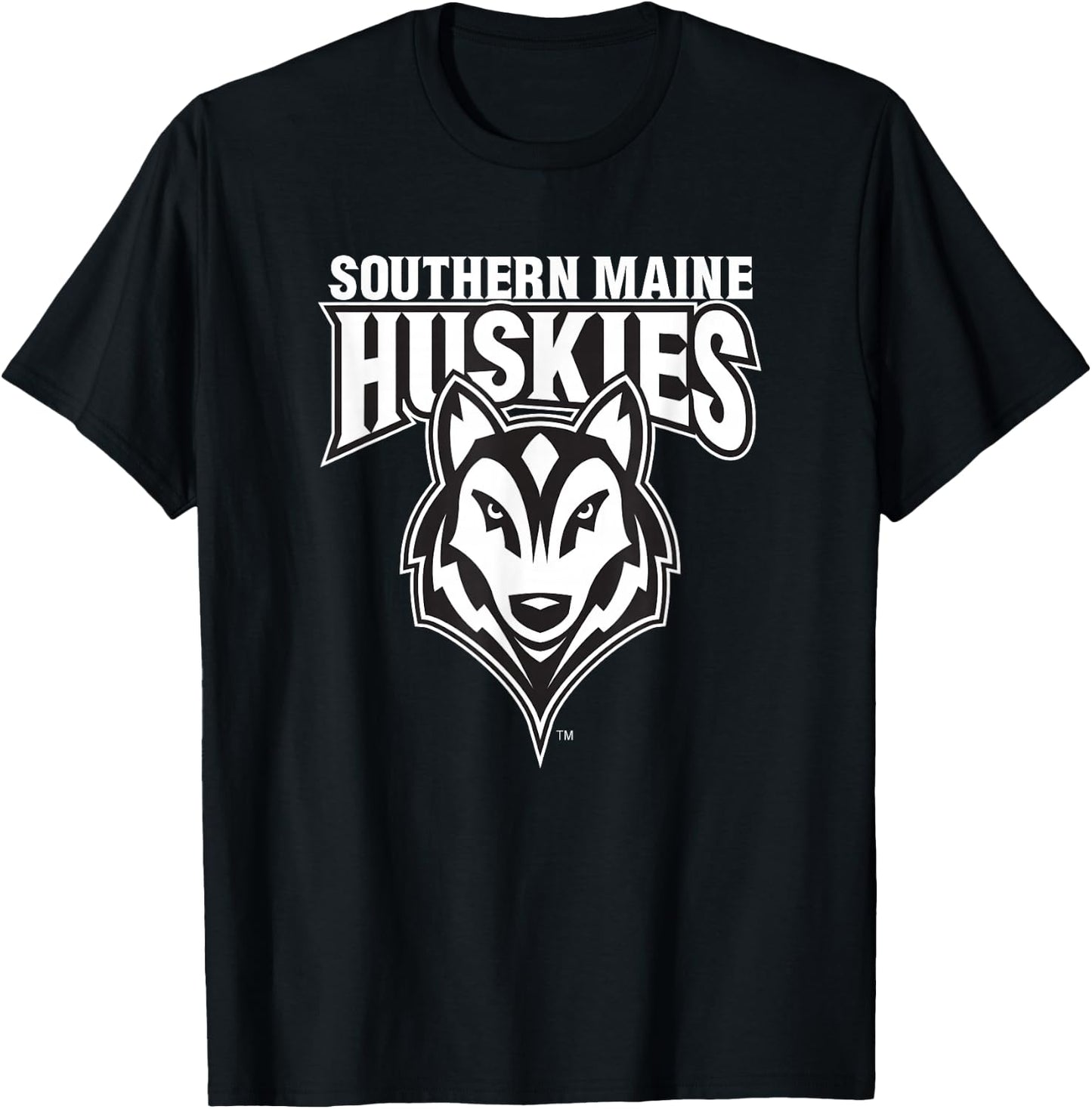 University of Southern Maine USM Huskies T-Shirt - T-Shirt | Black