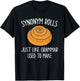 Synonym Rolls Just Like Grammar Used to Make Funny T-Shirt - T-Shirt | Black