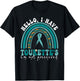 I Have Tourette's Syndrome Awareness Teal Ribbon Rainbow T-Shirt - T-Shirt | Black