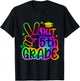 Peace Out 5th Grade Tie Dye Last Day School 2025 T-Shirt - T-Shirt | Black