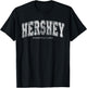 Hershey Pennsylvania Vintage Retro US City State Travel T-Shirt - T-Shirt | Black