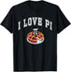 Happy Pi Day I Love Pi Celebrate Pi Day Geek Nerd T-Shirt - T-Shirt | Black