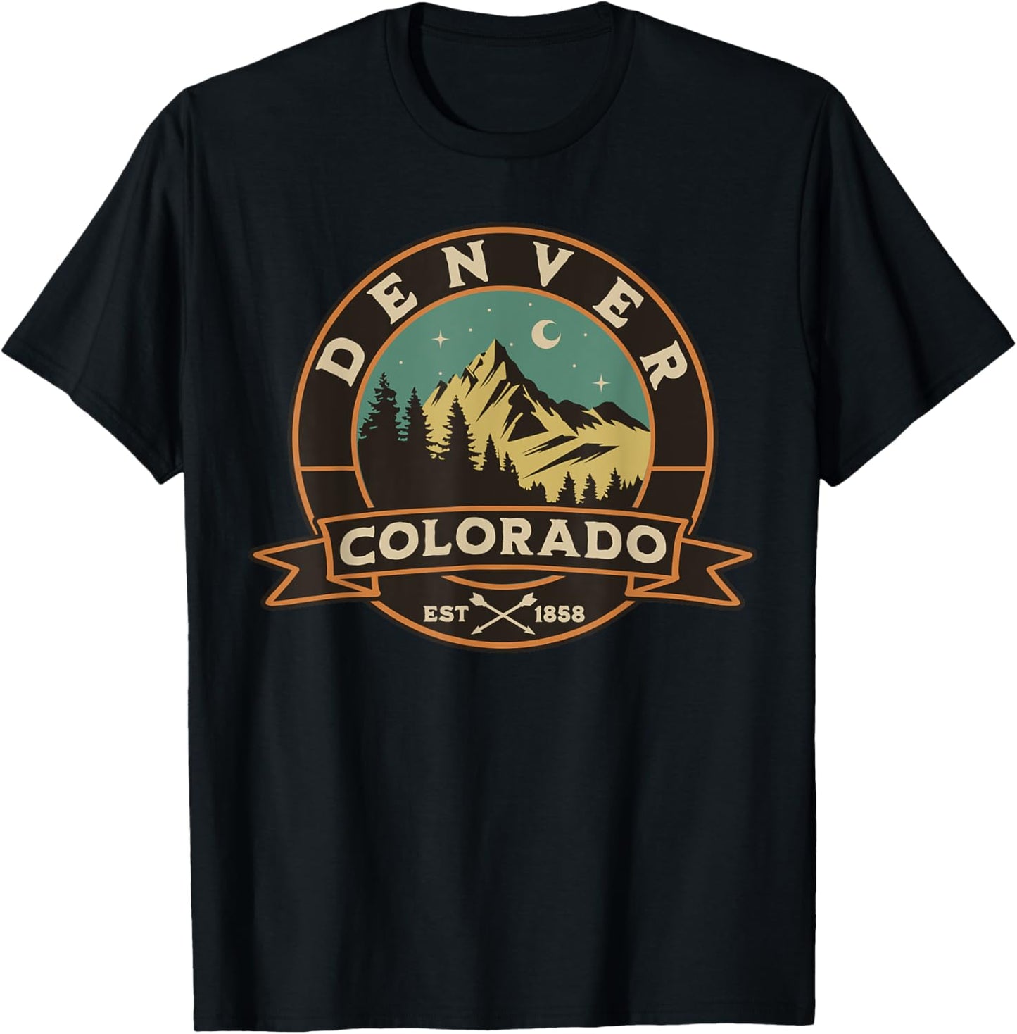 Denver T-Shirt - T-Shirt | Black
