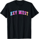 KEY WEST Kids Spring Break Trip Surf Collegiate Summer T-Shirt - T-Shirt | Black