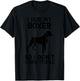 i Hug My boxer So I Dont Choke People T-Shirt - T-Shirt | Black