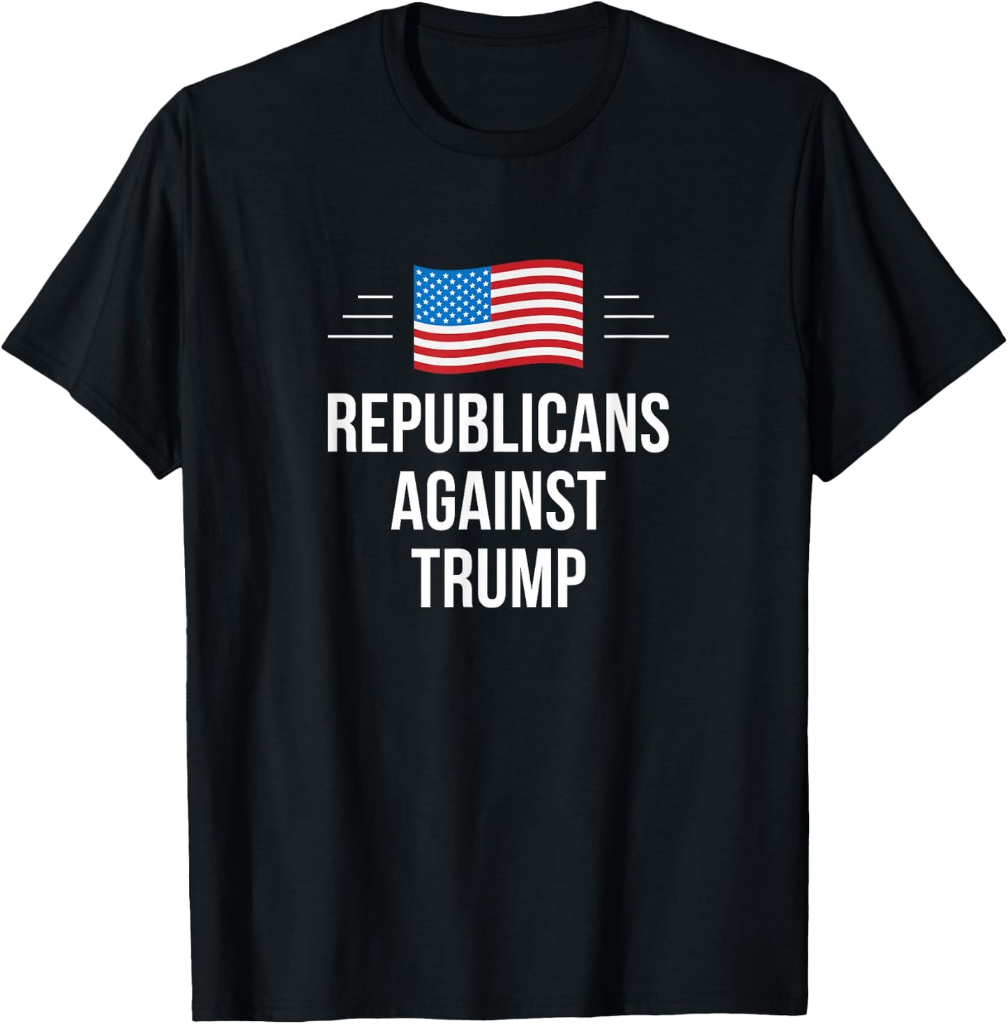 Republicans Against Trump T-Shirt - T-Shirt | Black