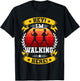 Hey! I'm Walking Here! Funny Angry Pedestrian Sign T-Shirt - T-Shirt | Black