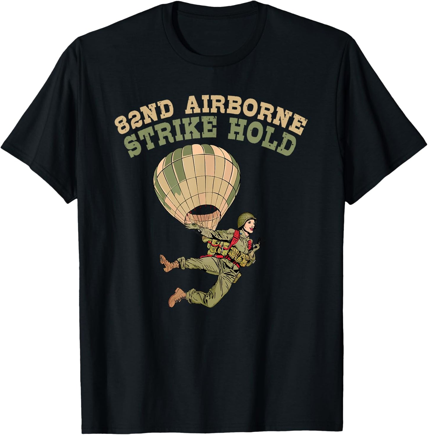 Paratrooper Boots Paratrooper Toy Army 82nd Airborne Veteran T-Shirt - T-Shirt | Black