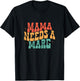 Mama Needs a Marg Funny Margarita Mom Cinco De Mayo T-Shirt - T-Shirt | Black