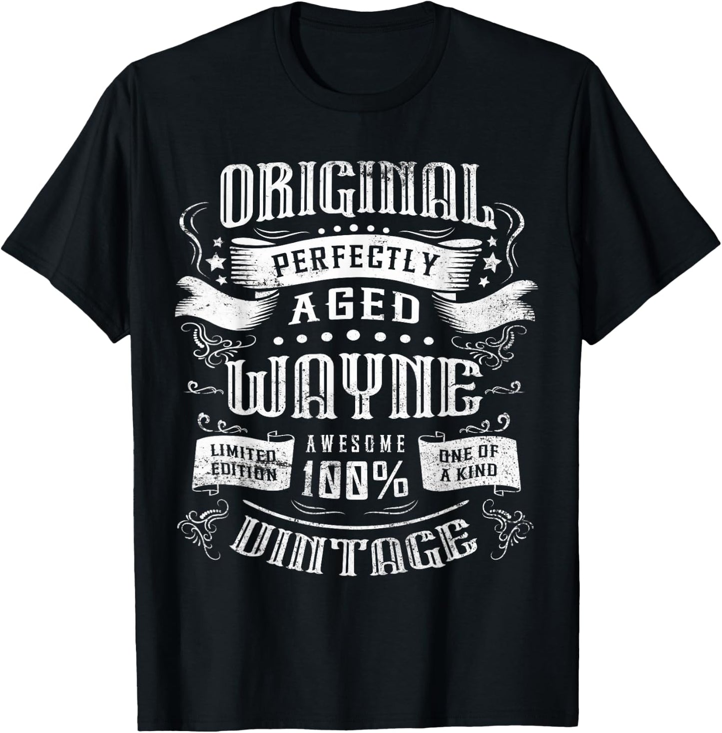 Wayne Original T-Shirt - T-Shirt | Black
