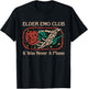 Elder Emo Club It Was Never A Phase Design T-Shirt - T-Shirt | Black