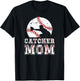 Baseball Catcher Mom Of A Baseball Catcher Mama T-Shirt - T-Shirt | Black