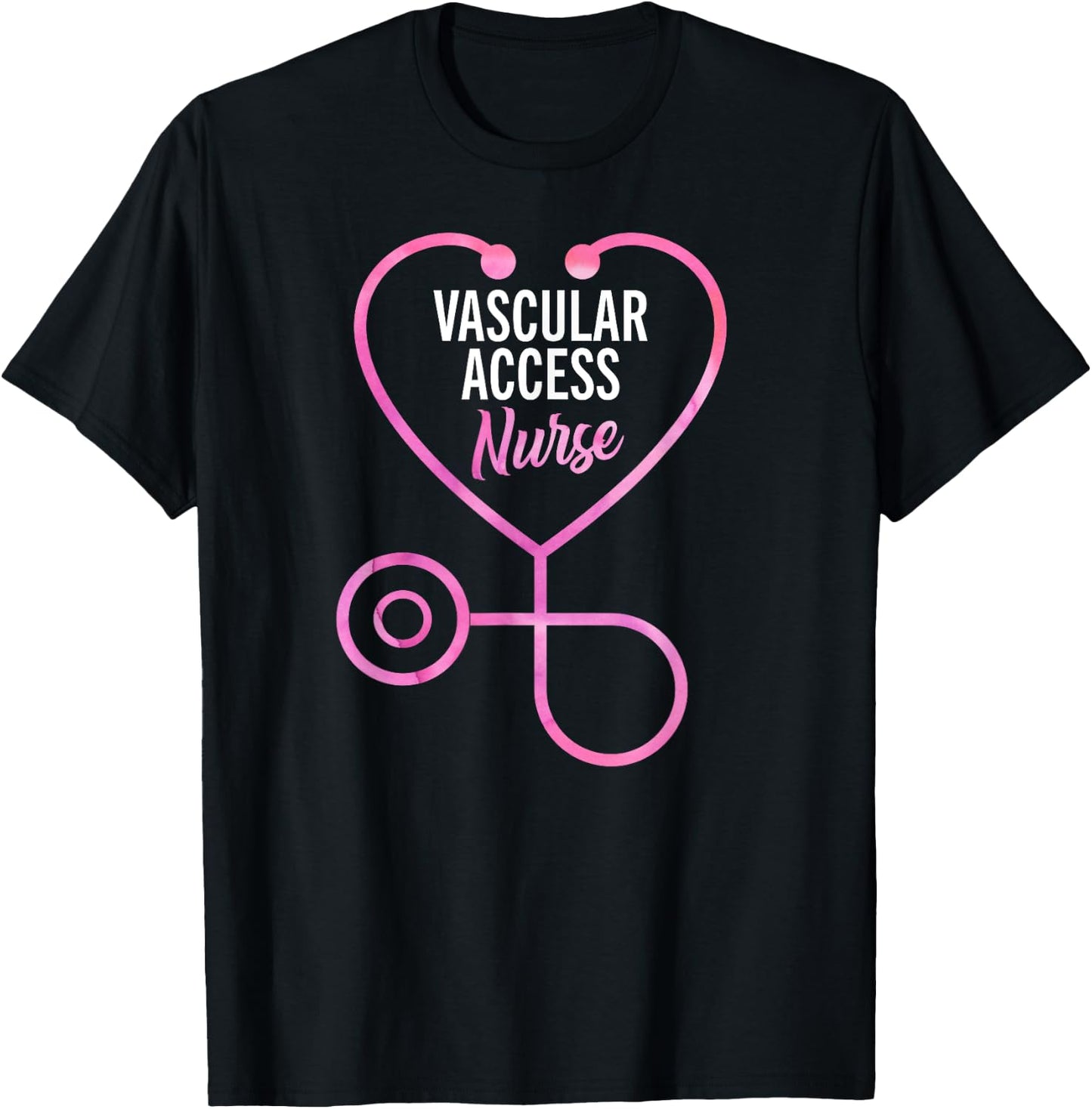 Vascular Access Nurse RN Appreciation T-Shirt - T-Shirt | Black