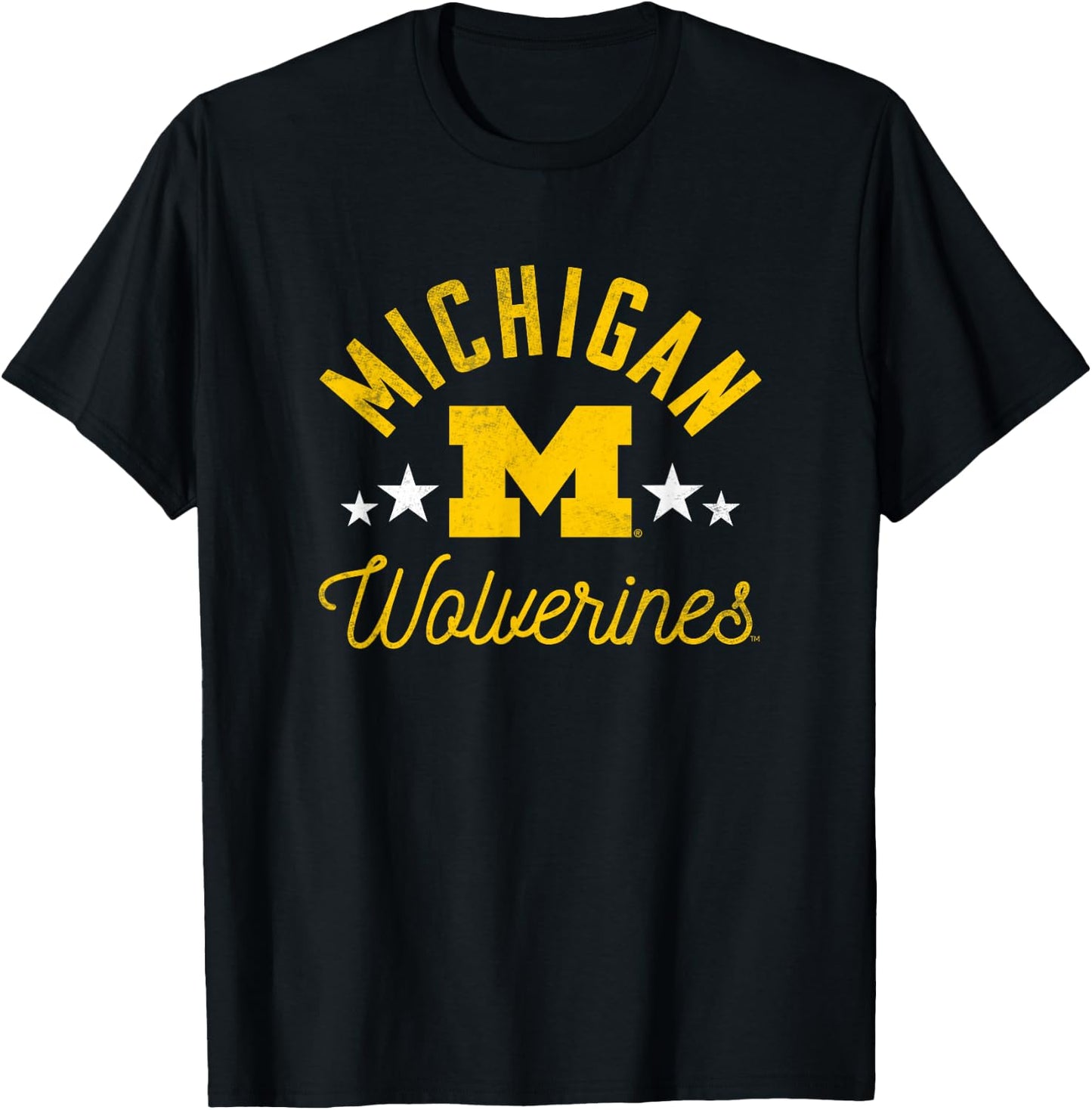 University of Michigan Wolverines U of M Wolverines T-Shirt - T-Shirt | Black