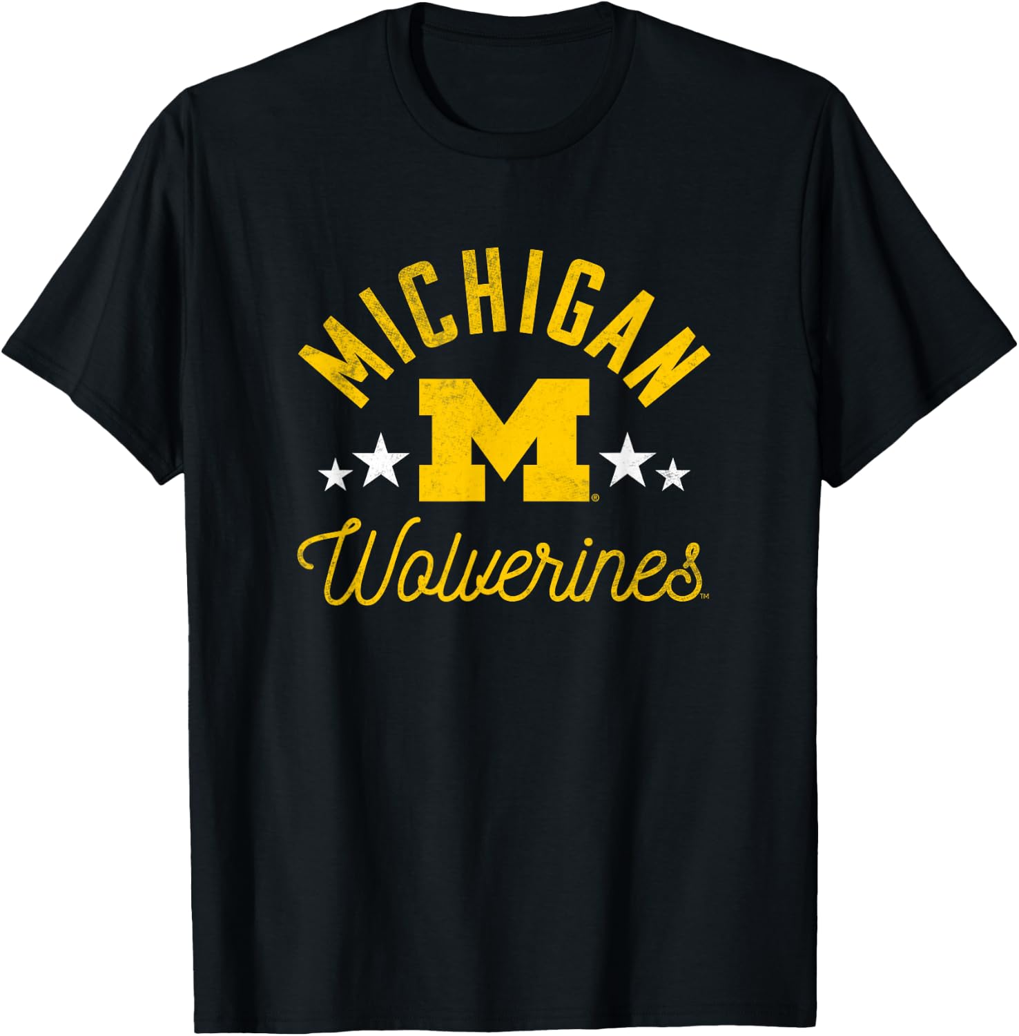 University of Michigan Wolverines U of M Wolverines T-Shirt - T-Shirt | Black