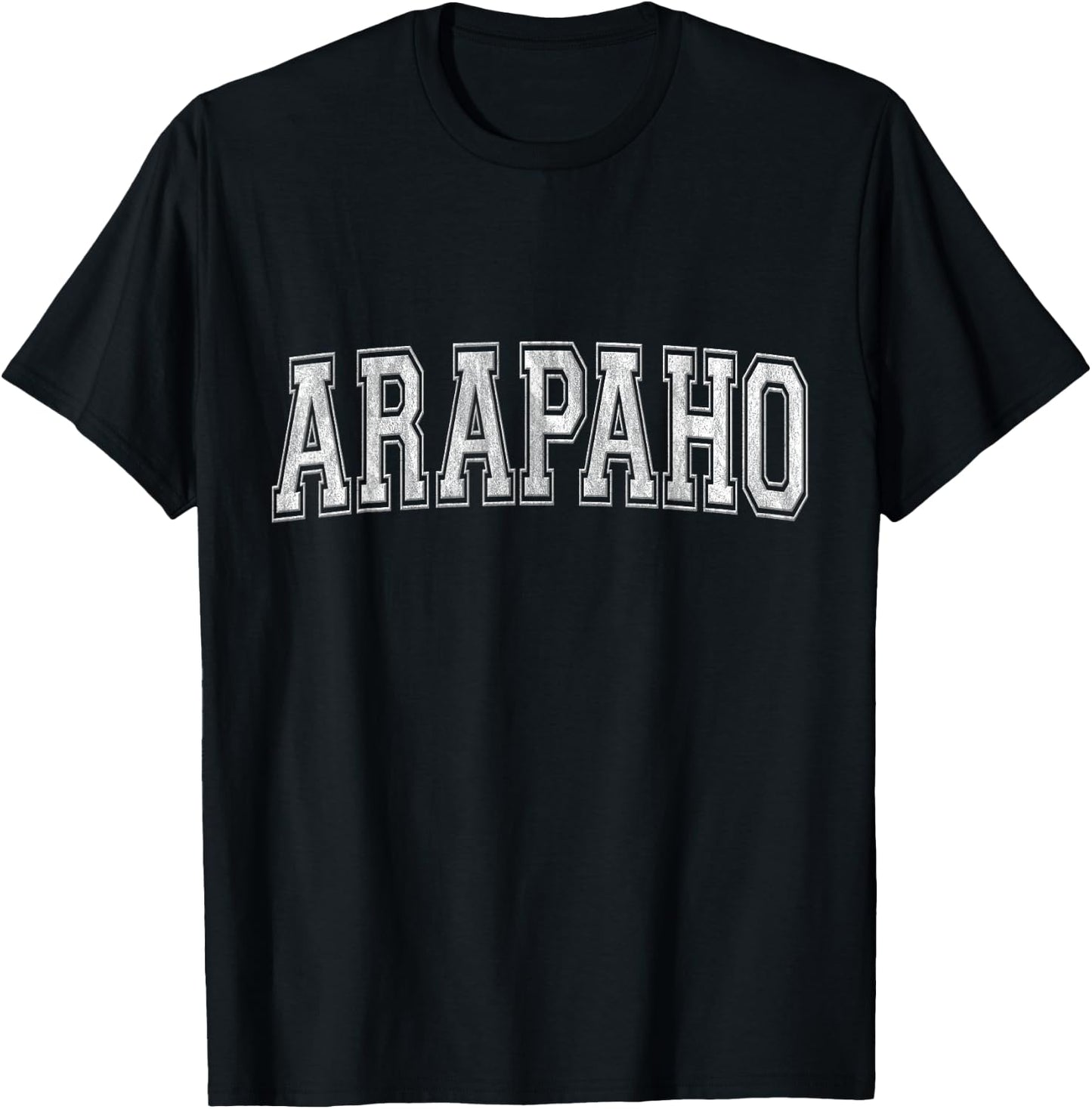 Arapaho - Arapaho Varsity - Arapaho Tribe T-Shirt - T-Shirt | Black
