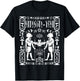 Sacred Geometry Science Egyptian God Amen Amun Ra Ankh T-Shirt - T-Shirt | Black