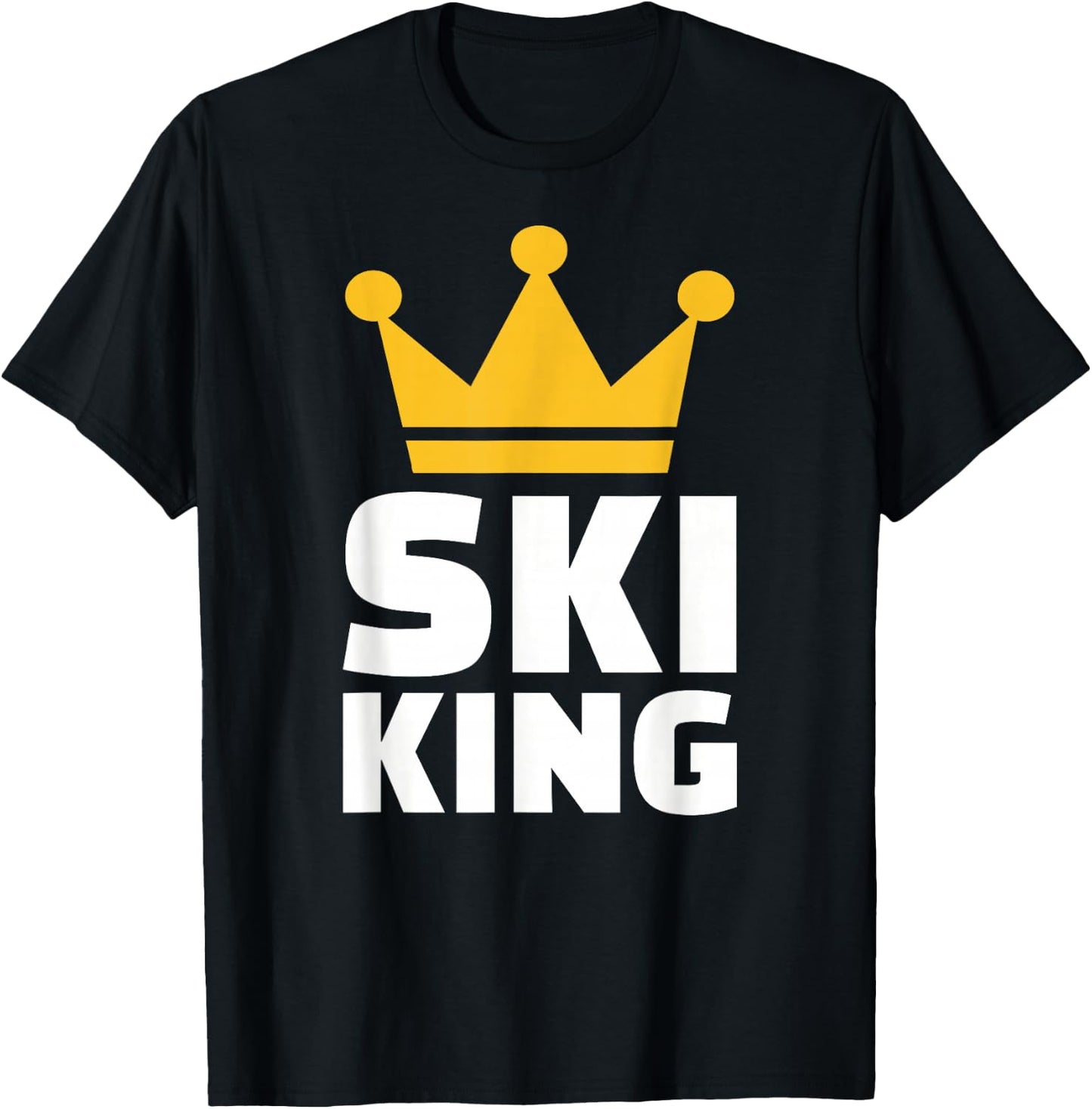 Ski king T-Shirt - T-Shirt | Black