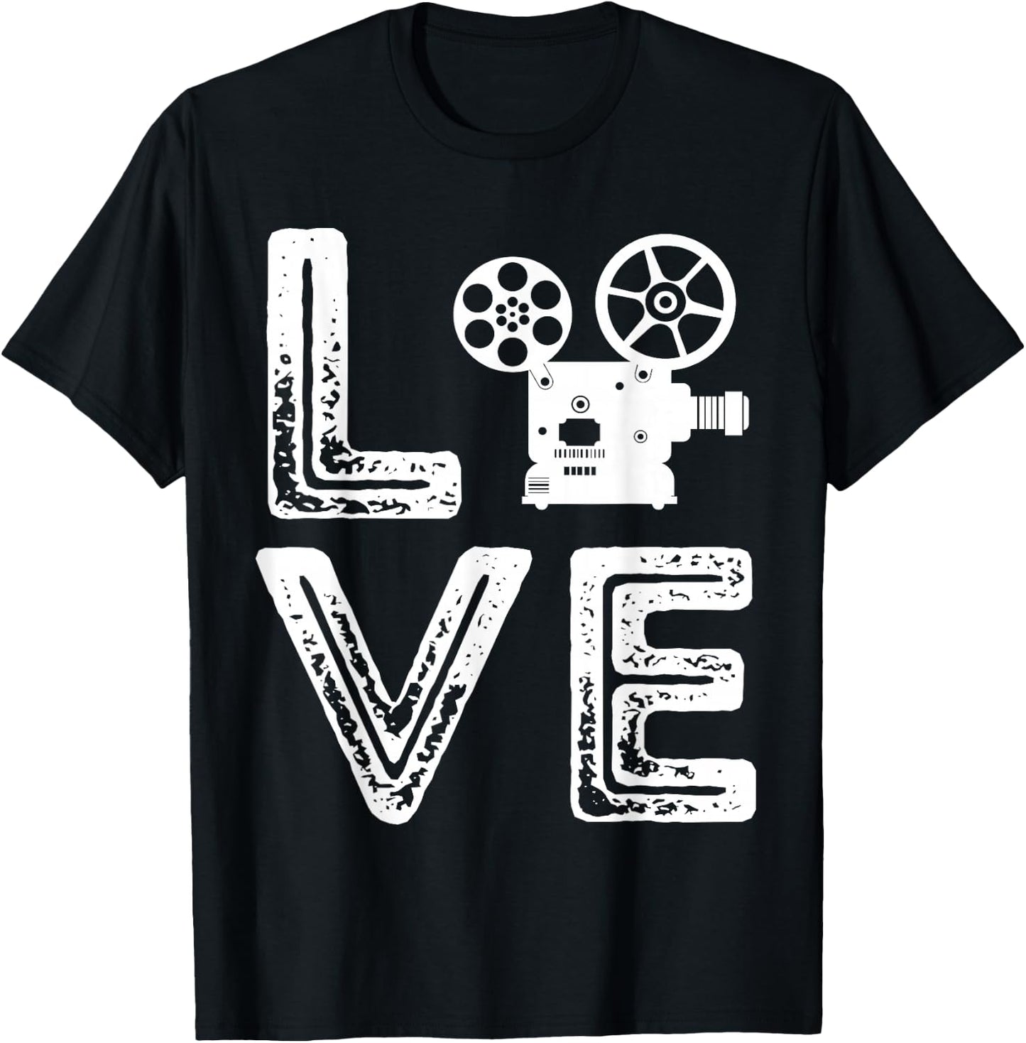 Filmmaker Camera Love Film Producer Cameraman Cinema Lover T-Shirt - T-Shirt | Black