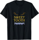 Sweet Deer Tooth T-Shirt - T-Shirt | Black