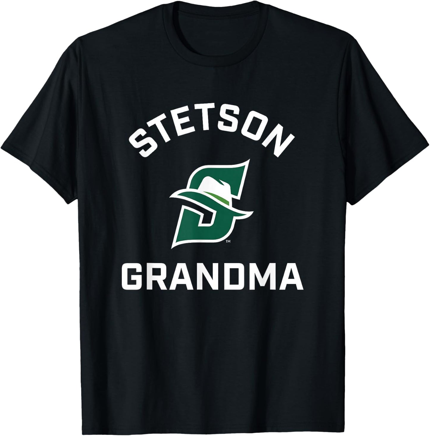Stetson University Hatters Arched Grandma T-Shirt - T-Shirt | Black