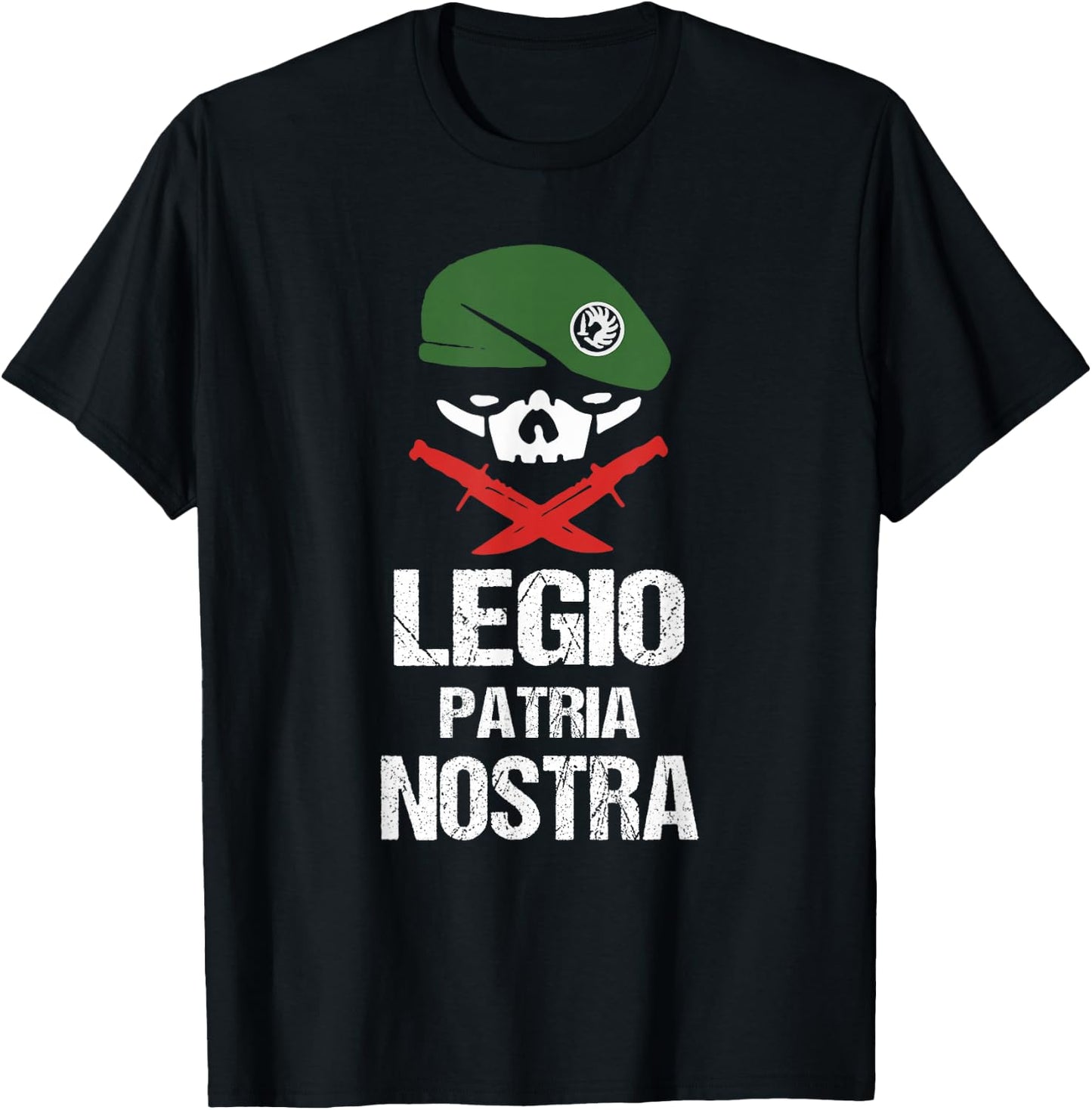 Legio patria nostra legion slogan legionnaire T-Shirt - T-Shirt | Black