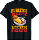 Burritos because Forks are overrated Burrito T-Shirt - T-Shirt | Black