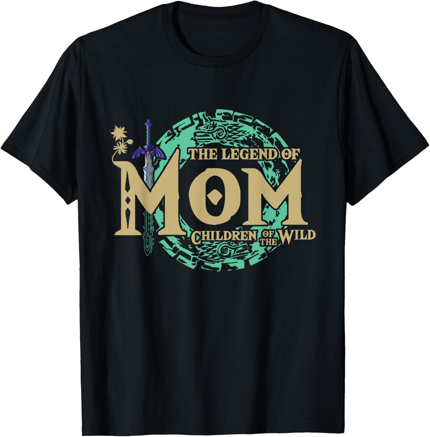 The Legend Of Mom Mother Vibes Mothers Day T-Shirt - T-Shirt | Black