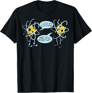 Electrons Geek T-Shirt - T-Shirt | Black