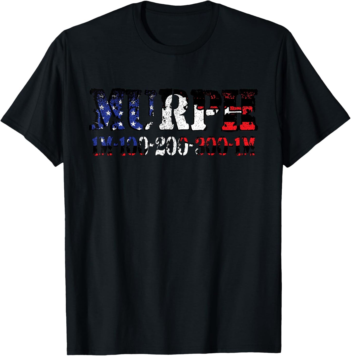 Fitness WOD Murph Gym Workout crosstraining T-Shirt - T-Shirt | Black
