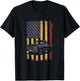 Vintage American Pickup Truck Adventure Enthusiast Design T-Shirt - T-Shirt | Black