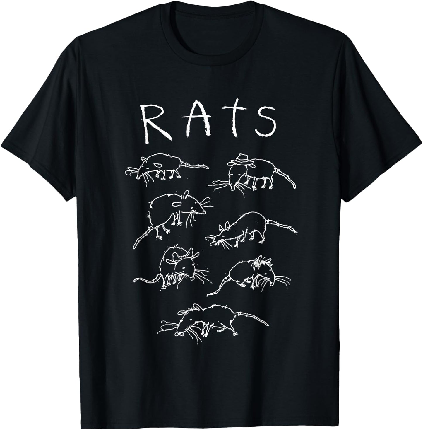 The Art Of Pants Rats T-Shirt - T-Shirt | Black