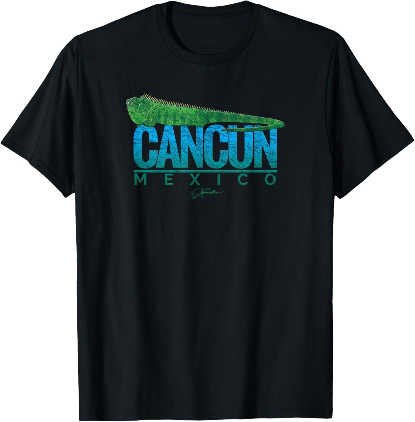 JCombs: Cancun, Mexico T-Shirt - T-Shirt | Black