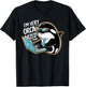Funny I'm Very Orca-nized Organized Orca Pun T-Shirt - T-Shirt | Black