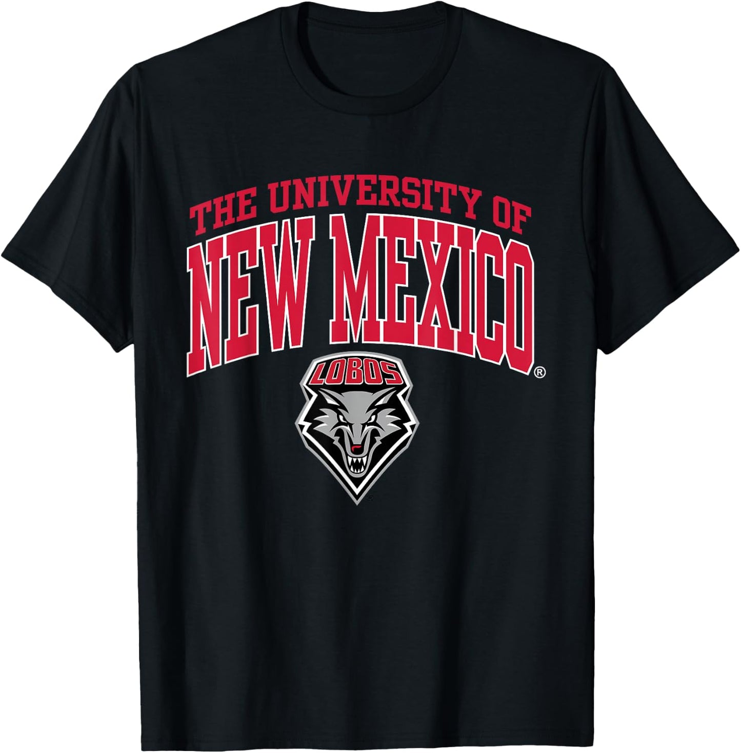 New Mexico Lobos | Official NCAA Merch | NCAFNMU02 T-Shirt - T-Shirt | Black