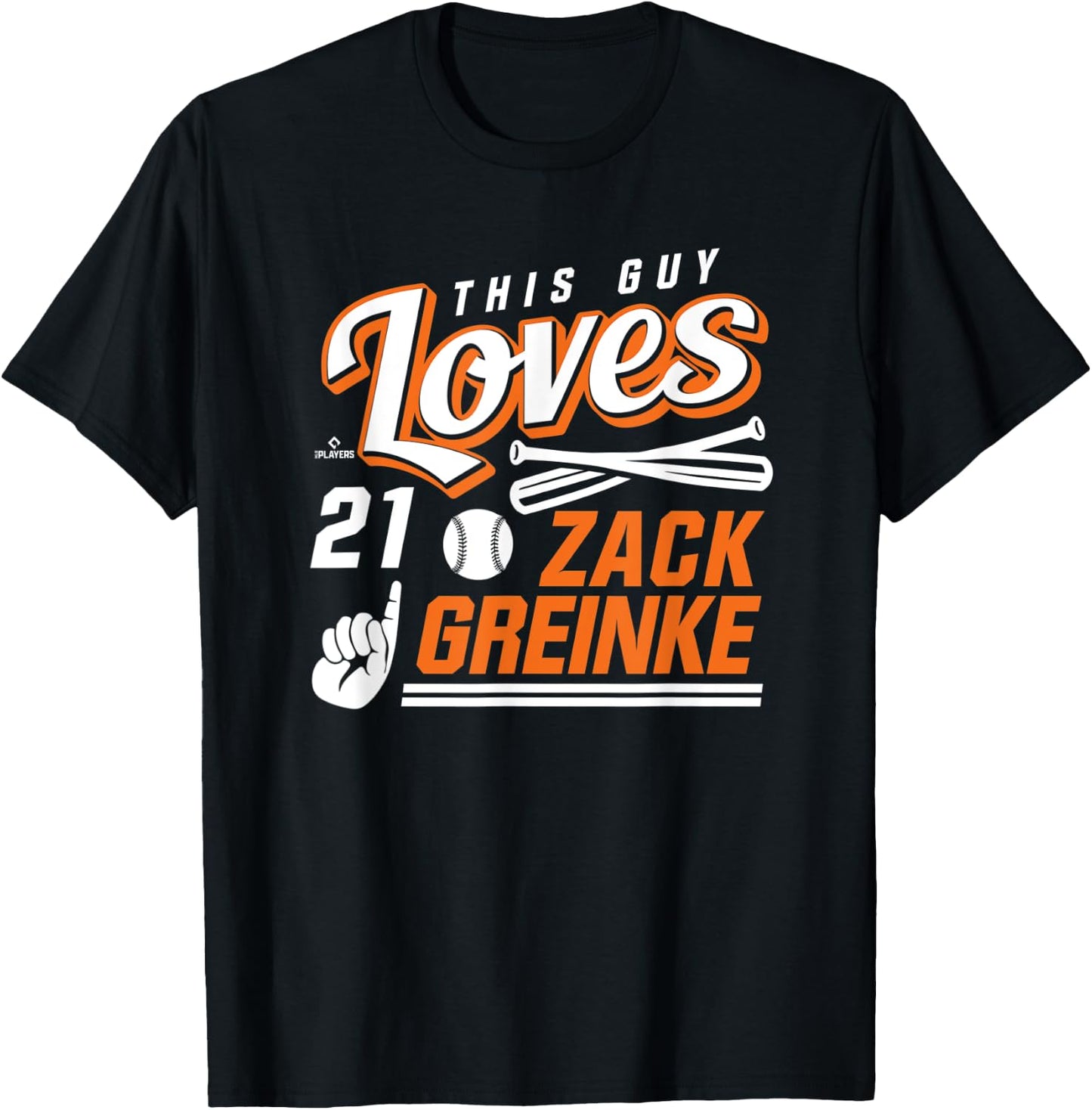 This Guy Loves Zack Greinke T-Shirt - T-Shirt | Black