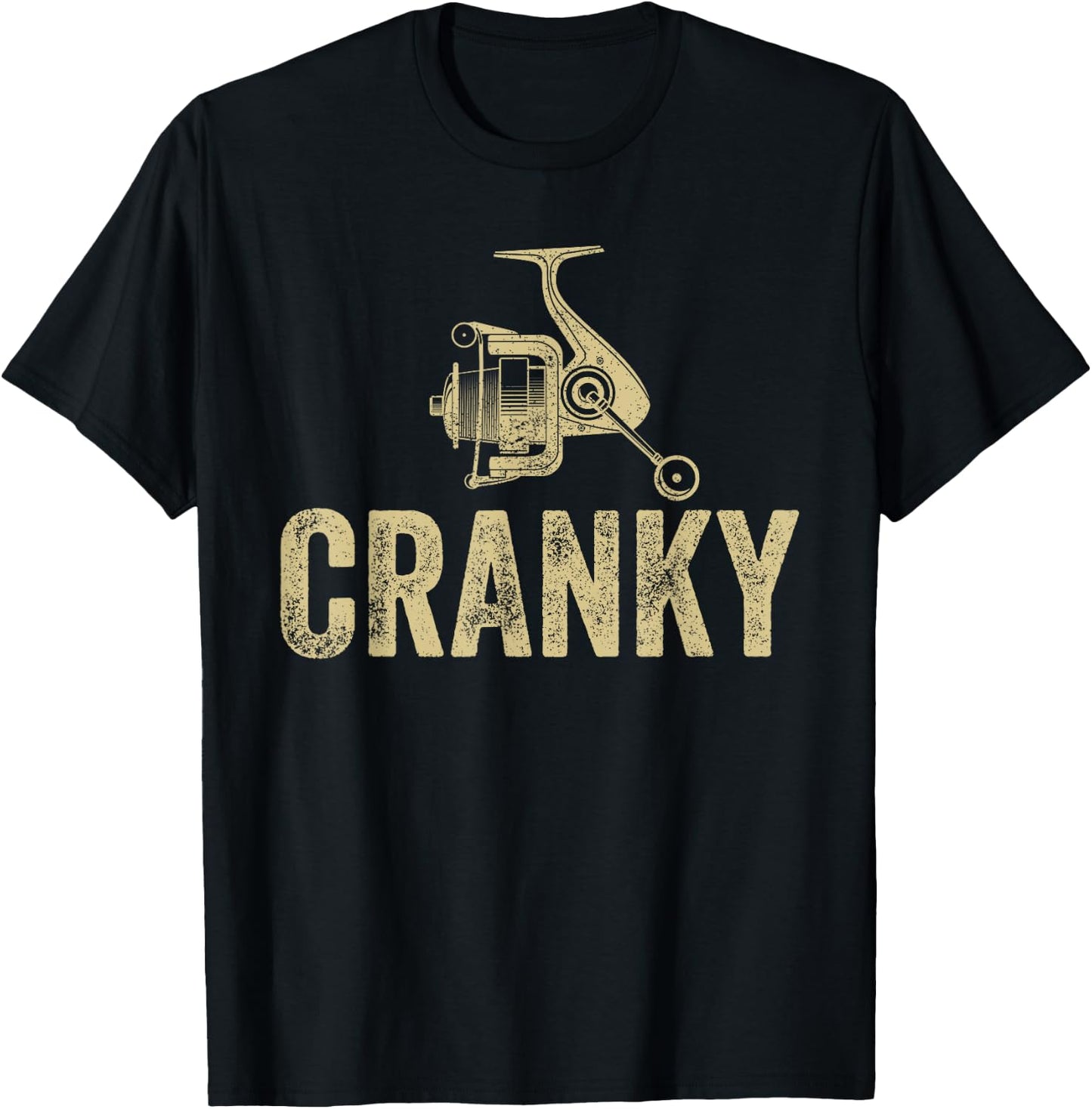 Funny Fishing Men Dad T-Shirt - T-Shirt | Black