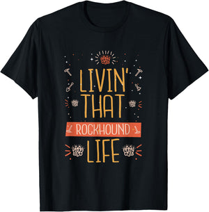 Rock Collector Funny Rock Hound Geologist Rock Collecting T-Shirt - T-Shirt | Black