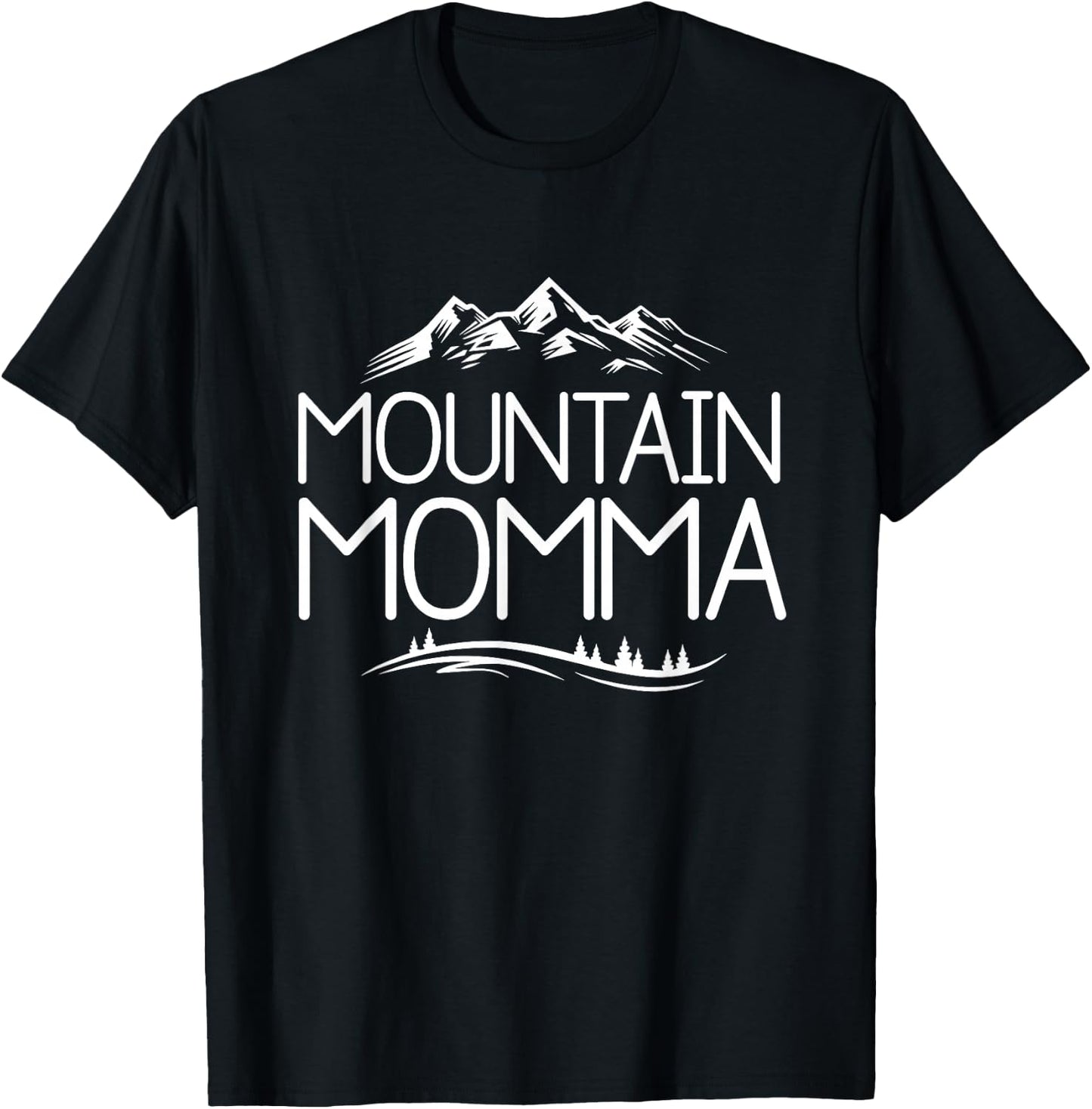 Mountain Momma T-Shirt - T-Shirt | Black