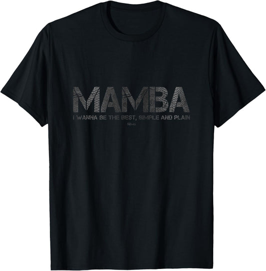 I Wanna Be the Best Simple and Plain Basketball Motivation T-Shirt - T-Shirt | Black