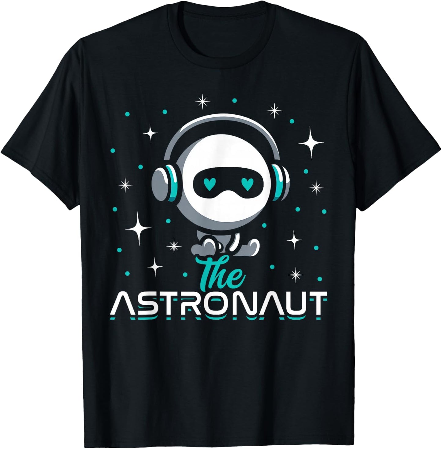 K-Pop Funny Jin Wootteo Galaxy Astronauts T-Shirt - T-Shirt | Black