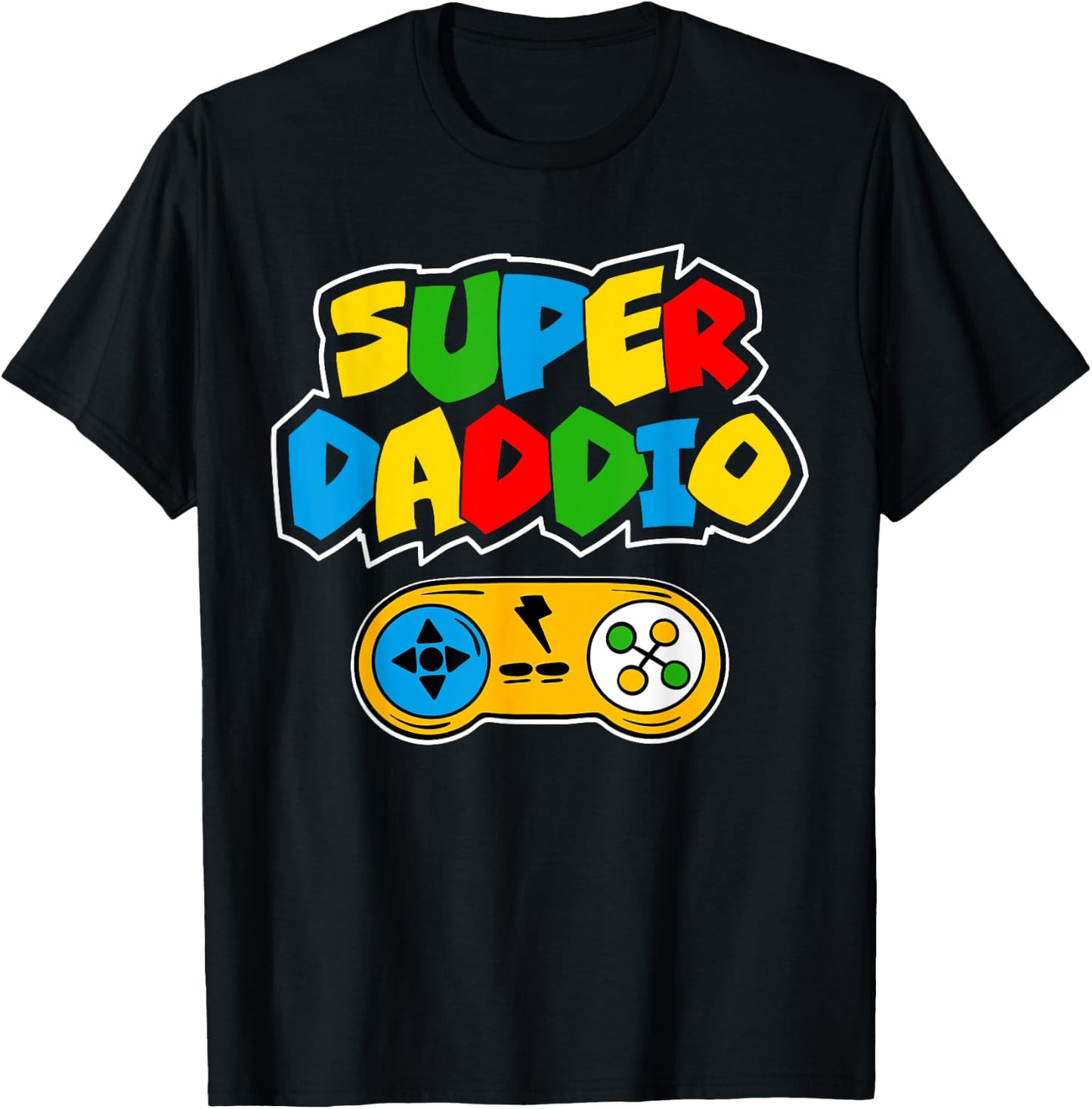 Super Daddio - Father's Day Gift - Father's Day Gift T-Shirt - T-Shirt | Black