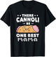 Cannoli One Best Mama Cannoli Lover Italy Food Italian T-Shirt - T-Shirt | Black