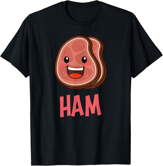 Ham & Cheese Matching Couple Halloween Best Friends T-Shirt - T-Shirt | Black